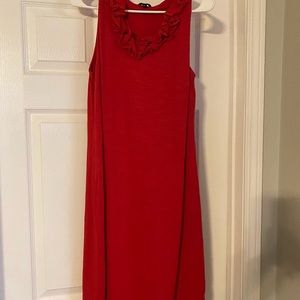 Talbots Size Large Red dress